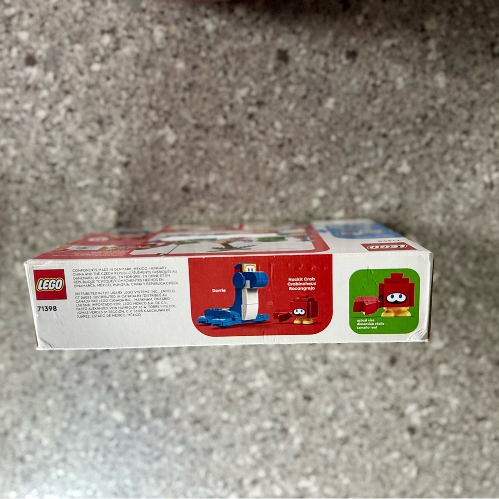 NWT LEGO 71398 Super Mario Dorrie's Beachfront Expansion Set ⭐🏖️ - Picture 3 of 6